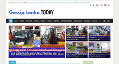 Desktop Screenshot of gossiplankatoday.com